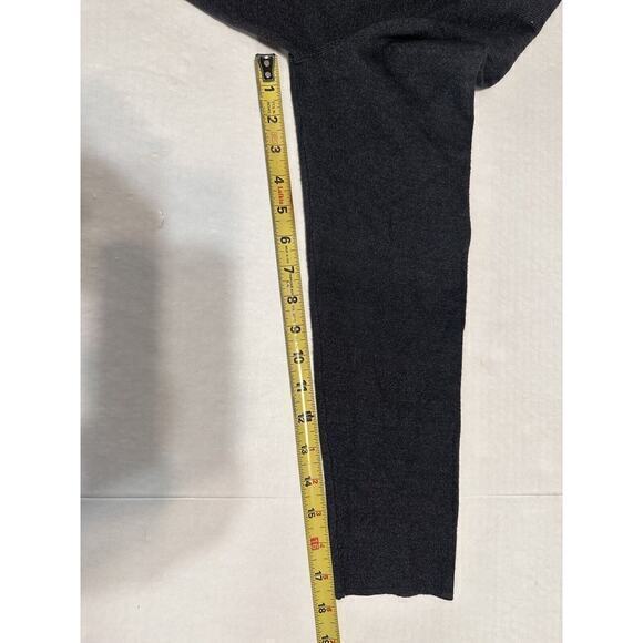 Chicos Sweater Womens 3 (XL 16) Gray Rayon V Neck Long Sleeve Luxe Knit - Picture 14 of 14